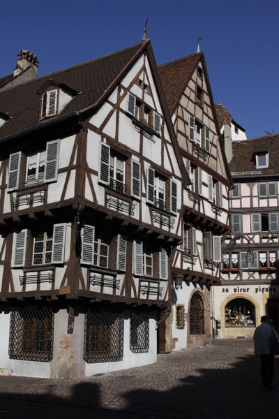 Case tipiche dell'Alsazia - Typical houses of Alsace